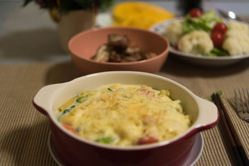 グラタン 家庭料理 手作り 冬メニュー