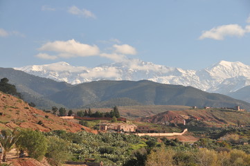 paysage de l'atlas