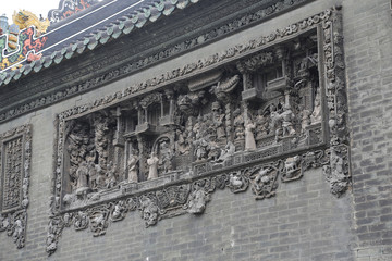 Templo ancestral de la familia Chen, Guangzhou, China