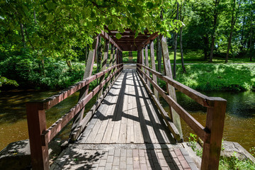 old wooden bridge