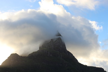 Otemanu mountain - french polynesia