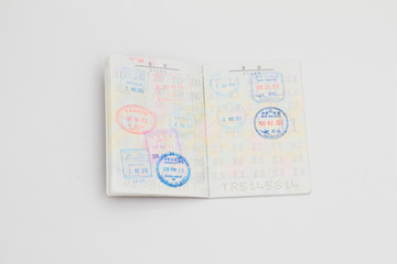 パスポートの査証