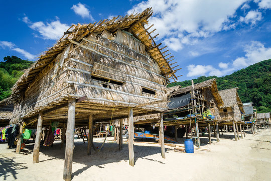 Hill tribe village With beautiful sea views Thailand Attractions - Powered by Adobe