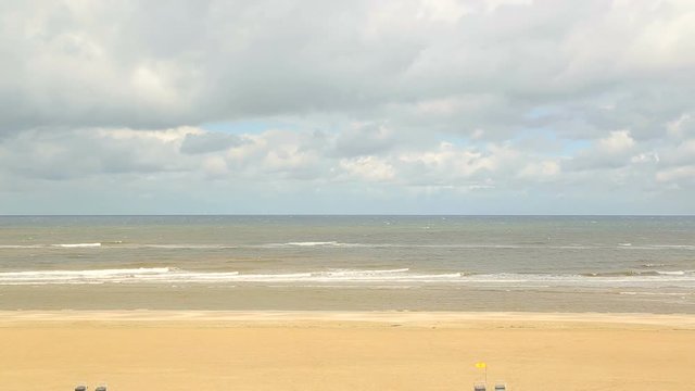 Beach in Zandvoort, Netherlands.