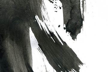 HIGHT RESOLUTION. Abstract oil stroke