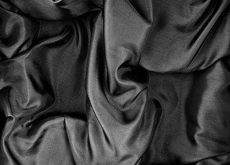 Fototapeta premium Black silk background