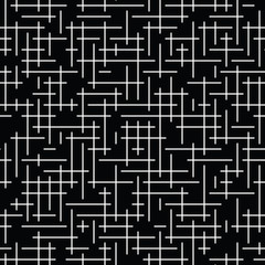 Fototapeta premium geometric lines maze seamless abstract pattern