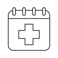 World Health Day linear icon