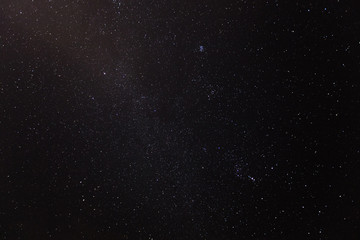 Night sky with stars