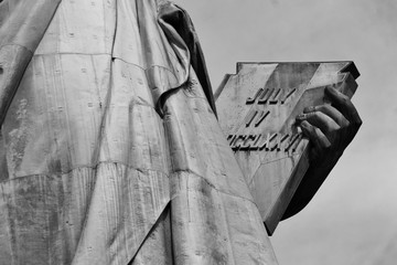 Statue de la liberté - Main gauche