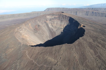 Volcan du Piton de la Fournaise sur l'île de la Réunion