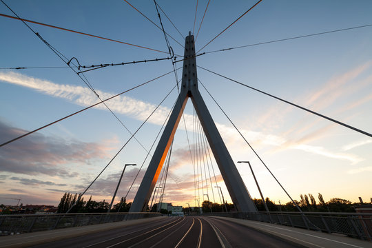 Berliner Br&uuml;cke in Halle an der Saale