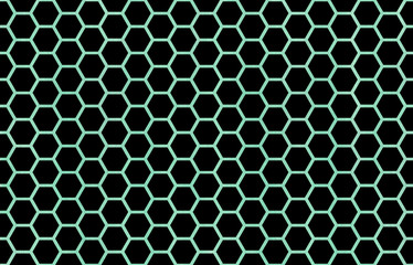 Watercolor geometrical comb pattern.