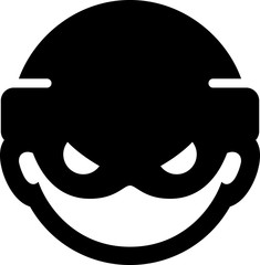 Computer Hacker Icon - Illustration