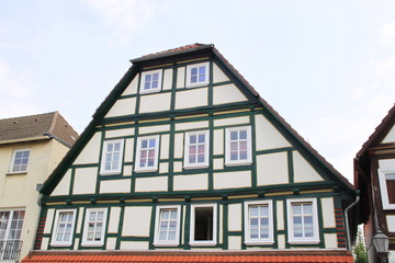 Fachwerkfassade in Zierenberg