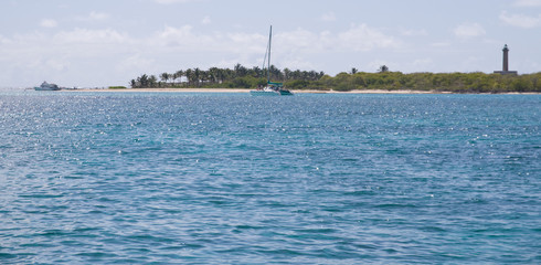 Fototapeta premium Phare, voilier