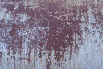 Old rusty metal background