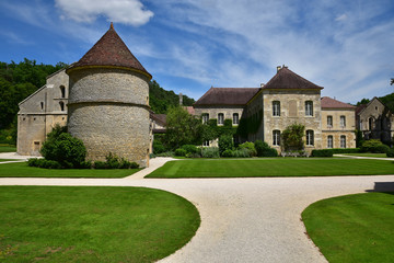 Abbaye cistercienne de Fontenay en Bourgogne, France