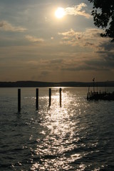 Fototapeta premium A Bootsteg