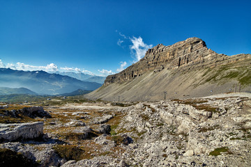 Madonna di Campiglio (Tn), Italy,Northern & Central Brenta mountain groups with Groste,Western Dolomites, Trentino-Alto Adige, Italy , Cima Sella,Beautiful alpine landscape