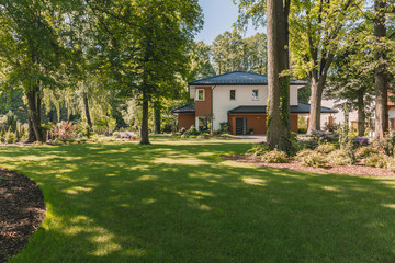 Sunny villa with garden patio