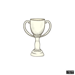 Icon sports cup sketch