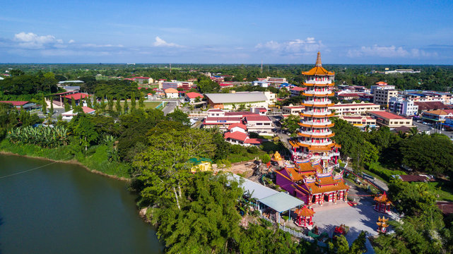 A beautiful pagoda at Tuaran, Sabah, Malaysia