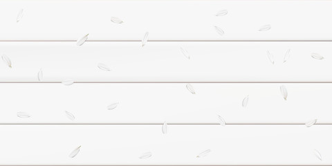 Pastel background with white flowers.