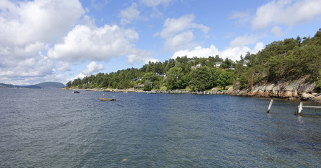 Obraz premium Norwegian coastline