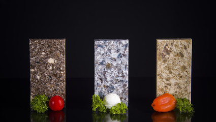 interior and exterior kitchen countertops
