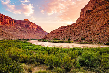 Sunset on the Colorado River