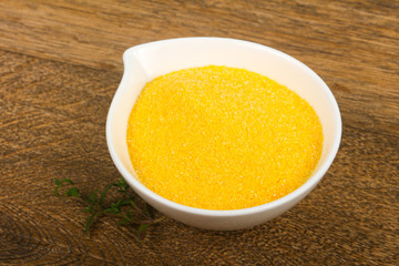 Raw polenta