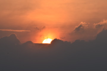 mighty sun under shadow