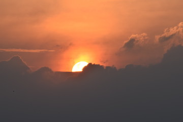 mighty sun under shadow