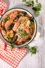 fish soup bouillabaisse
