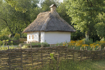 Hut in the Ukrainian style
