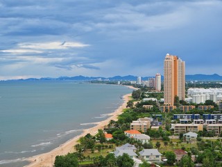 Obraz premium Cha Am Beach View