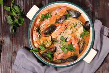 fish soup bouillabaisse