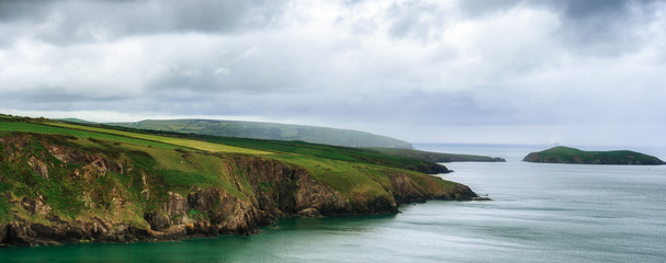 Obraz premium Welsh coastline Mwnt