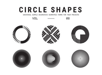 Universal сircle shapes set