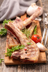grilled lamb ribs