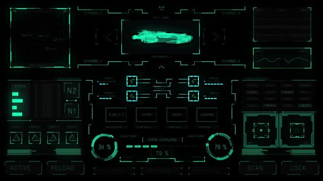 Futuristic interface | HUD