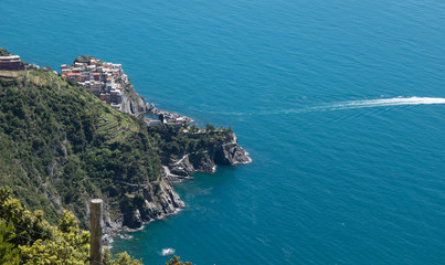 Fototapeta na wymiar Küstenwanderweg Cinque Terre