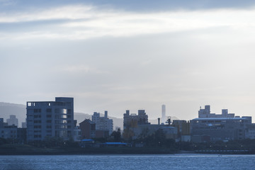 city scape of Taipei