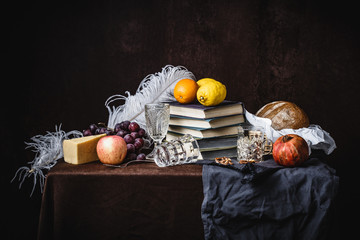 A classic still-life in the Dutch style