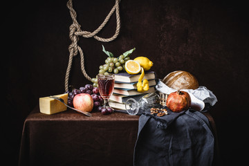 A classic still-life in the Dutch style