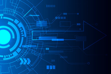 Abstract Technology Background