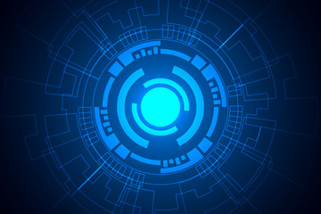 Abstract Technology Background