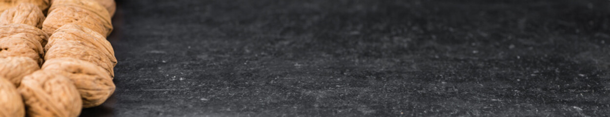 Portion of Whole Walnuts (selective focus)