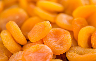 Portion of Dried Apricots